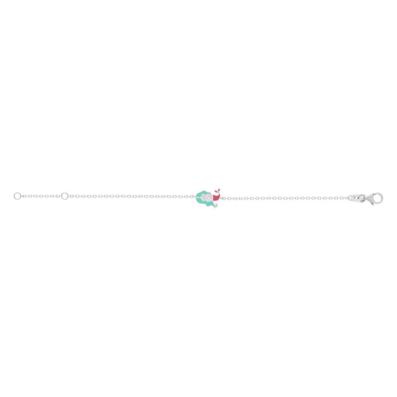 Bracelet argent 925 sirène 15 cm - vue 2
