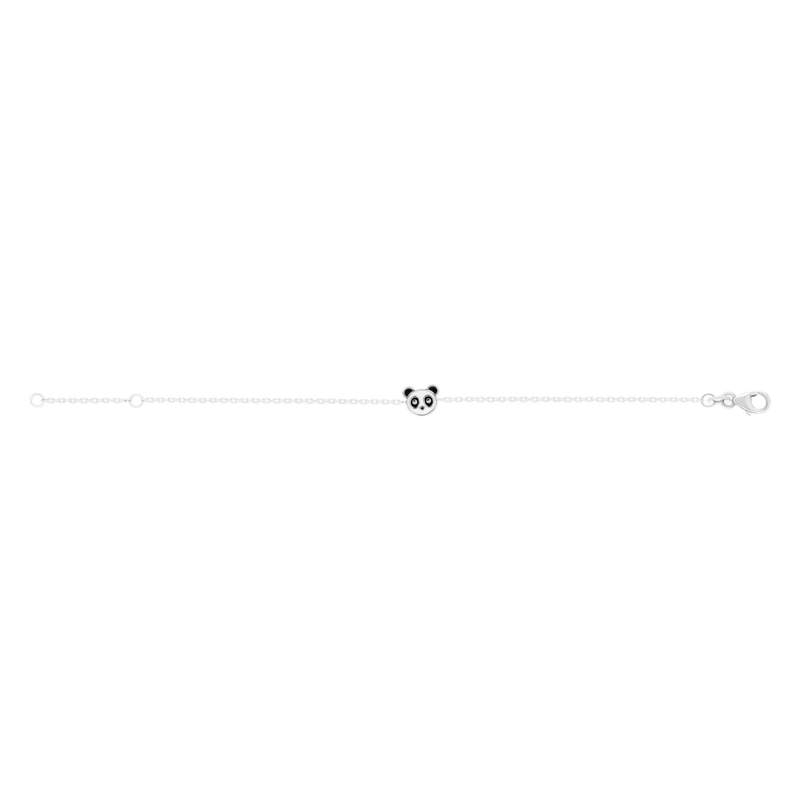 Bracelet argent 925 panda 15 cm - vue 2