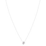 Collier argent 925 licorne 37cm - vue 2