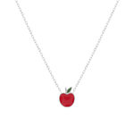 Collier argent 925 pomme 37cm - vue 1