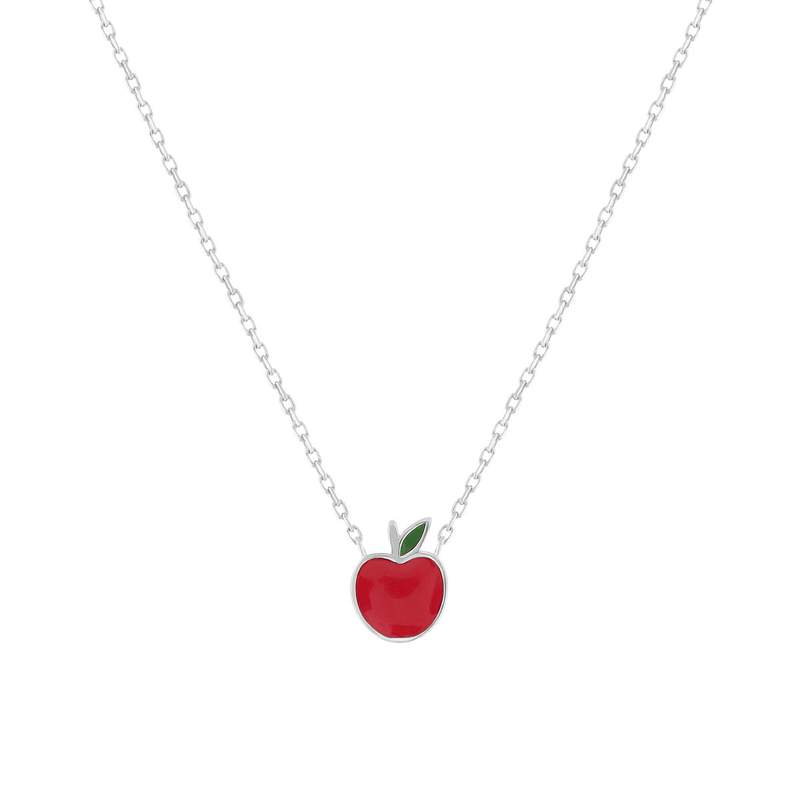 Collier argent 925 pomme 37cm - vue 1