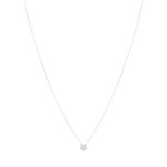 Collier argent 925 tête de chat 37cm - vue 2