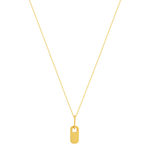 Gold-plated necklace 45cm - view 2
