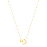 Collier plaqué or 45cm - vue 2