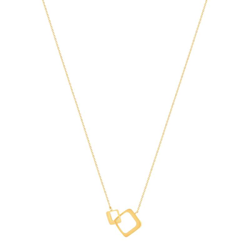 Collier plaqué or 45cm - vue 2