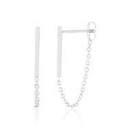 Boucles d'oreilles argent 925 pendantes