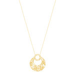 Collier plaqué or ouvragé 45 cm - vue 2
