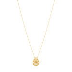 Collier plaqué or ouvragé 45 cm - vue 2