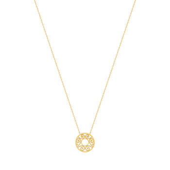 Collier plaqué or 45 cm