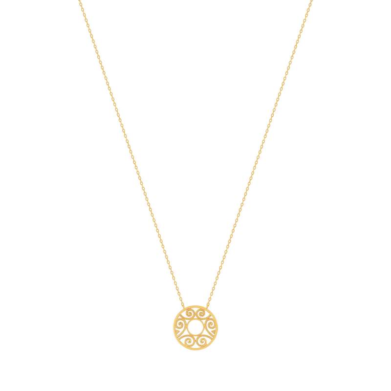 Collier plaqué or 45 cm - vue 2