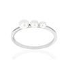 Bague argent 925 perles de Chine - vue V1