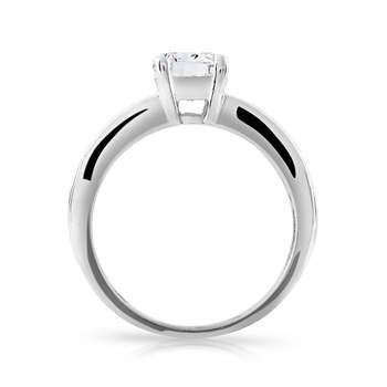 Silver ring 925 zirconias