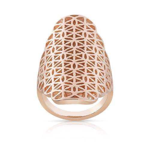 Bague plaqué or rose