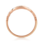 Bague plaqué or rose - vue 2