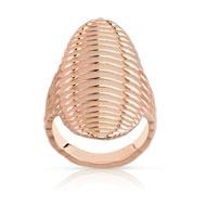 Bague plaqué or rose