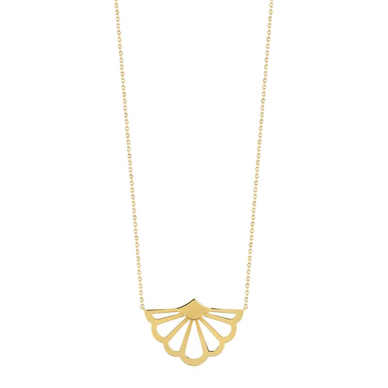 Collier doré - vue 1