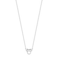 Collier Minnie argenté zirconia Disney