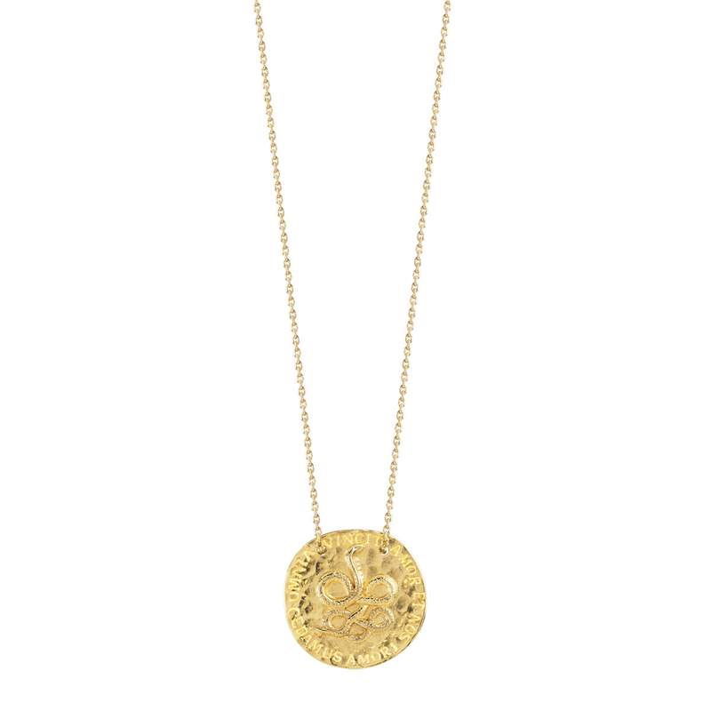 Collier doré - vue 1