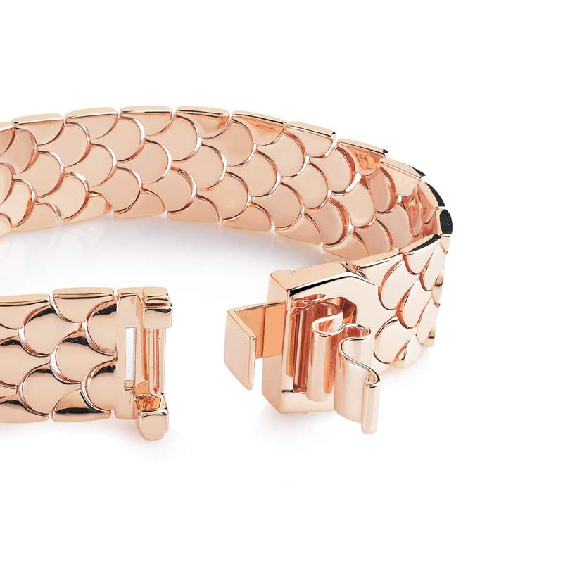 Bracelet doré rose - vue D2