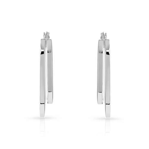925 silver hoop earrings
