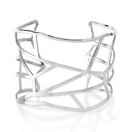 Bracelet manchette acier