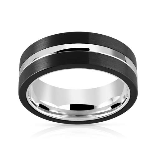 Bague céramique acier