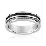 Bague acier carbone