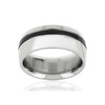 Bague acier - vue 1