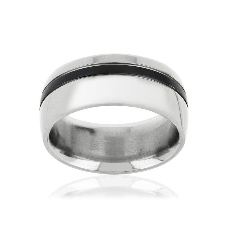 Bague acier - vue 1