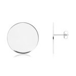 Boucles d'oreilles acier - vue 1