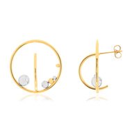 Boucles d oreilles acier