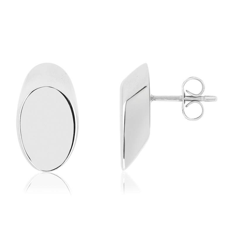 Boucles d oreilles acier - vue 1