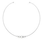 Collier acier - vue 1