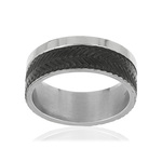 Bague acier - vue 1