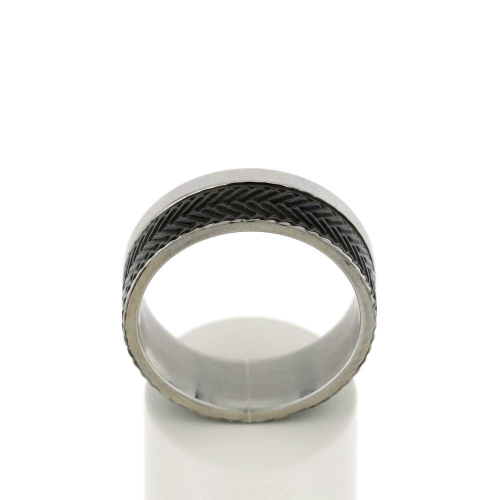 Bague acier - vue 1
