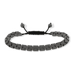 Bracelet fantaisie gris anthracite - vue 1