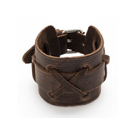 Bracelet cuir marron