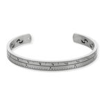 Bracelet rigide acier noir - vue 1