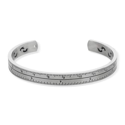 Bracelet rigide acier noir