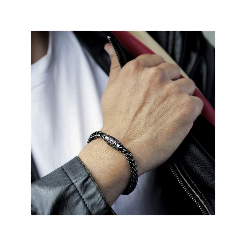Bracelet acier - vue porté 1