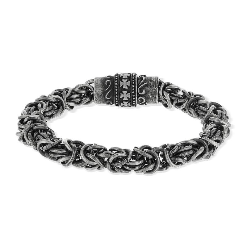 Bracelet acier 22 cm - vue 2