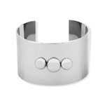 Bracelet ouvert acier - vue 1