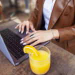 Bague acier - vue porté 2