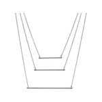 Collier acier 49 cm - vue 1