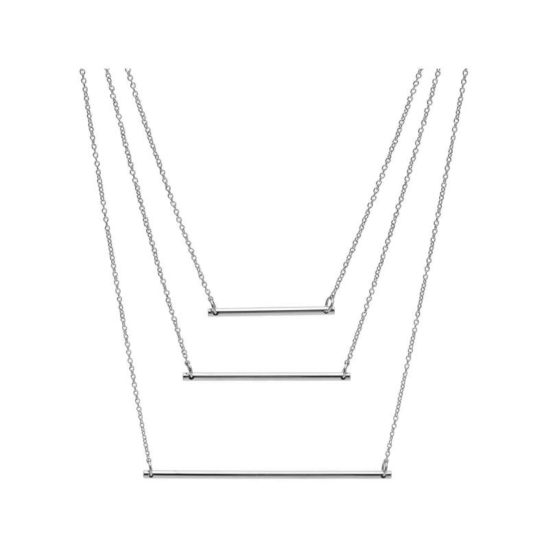 Collier acier 49 cm - vue 1