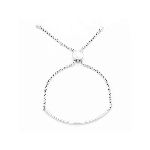 Bracelet acier plaque