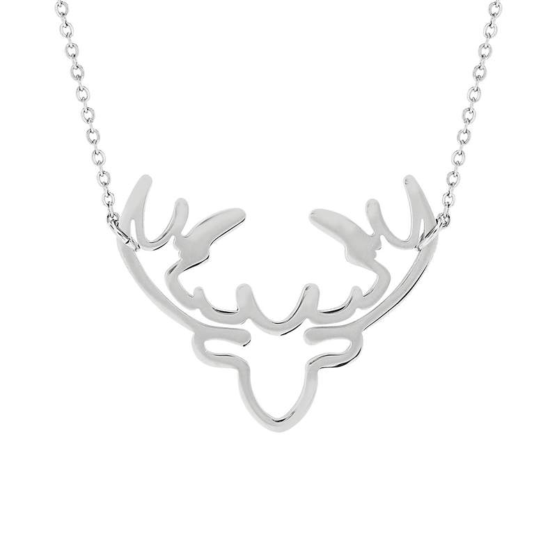 Collier acier 50 cm - vue 2