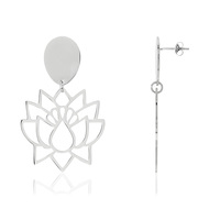 Boucles d oreilles acier