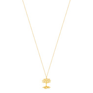 Collier acier dore 50 cm