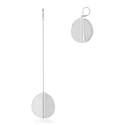 Boucles d oreilles acier - vue 1